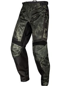 Fly Racing F-16 S.E. Kryptek, stoffen broek , kleur: Donkergroen/Zwart , maat: 34