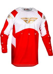 Fly Racing Evolution, jersey , color: Red/White , size: S