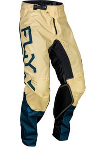 Fly Racing Kinetic Reload, pantalon en textile , couleur: Bleu/Beige , taille: 28
