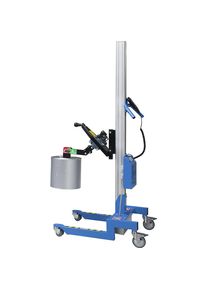 Minimontacargas de acero, rodante, carga máx. 120 kg, 2182 mm de altura