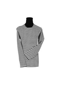 T-shirt rayé homme manches longues noir et blanc - pour tous les jours