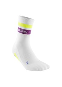 CEP Herren Miami Vibes 80s Socks Mid Cut weiß