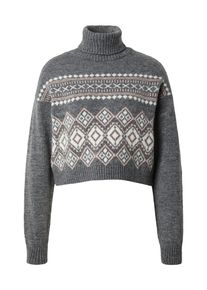 STUDIO SELECT Sweter dla kobiet ciemnoszary / pastelowy róż / biały Rozmiar XS