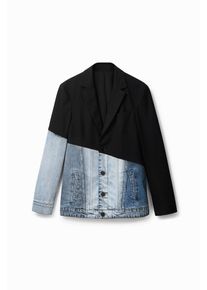 Desigual Sacou Bărbaţi negru, Mărimea 50