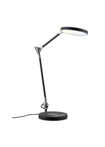 Paulmann Licht Paulmann LED Schreibtischleuchte Numis Qi White Switch 1000lm 11W, schwarz (78910)