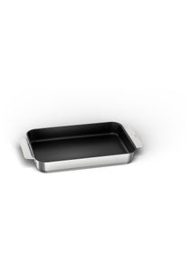 Bosch HEZ9FF010 Pro Induction Flex Pfanne, 45 x 26 cm, Induktions-kompatibel, schwarz/silber