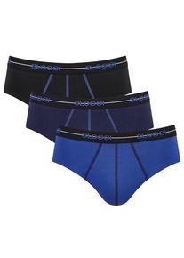 Sloggi Heren Slip blauw / zwart / wit S