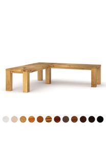 Ecksitzbank Wildeiche bzw. Asteiche massives Holz konfigurieren Sie Ihre Esszimmer Premium Möbel im Ricon Shop kaufen inkl. Lieferung