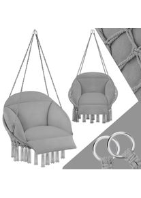 TecTake Hängesessel Samira - grau