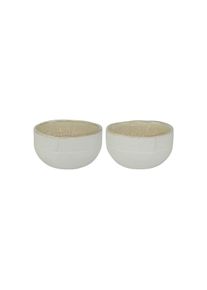 METTE DITMER - SAND GRAIN bowl small, 2-pack - Straw