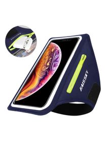HAISSKY Running Sports Armbands Case For iPhone 14 13 12 11 Pro Max Xiaomi POCO X3 Belt On Hand Phone Arm Band For AirPods Pro 3