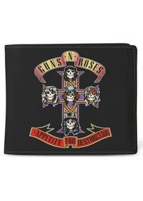 Guns N' Roses Guns N' Roses Rocksax - Appetite For Destruction Geldbörse schwarz