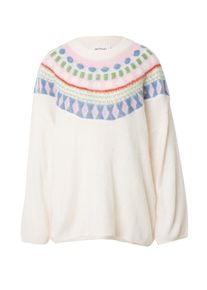 MONKI Sweter dla kobiet jabłko / pomarańczowy / różowy pudrowy / biały Rozmiar XXS