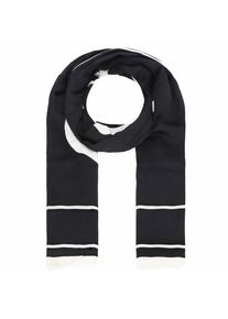 Calvin Klein Logo Jacquard Sjaal 180 cm black
