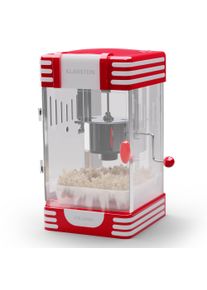 Klarstein Volcano, popcorn készítő, 300 W, 60 g/4 perc, rozsdamentes acél edény, retro kialakítás