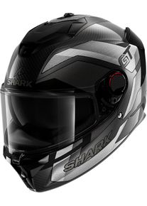 SHARK Spartan GT Pro Carbon Ritmo, integraalhelm , kleur: Mat Zwart/Zilver , maat: S