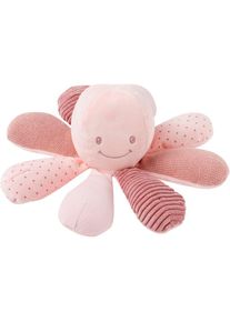Nattou Activity Cuddly Octopus pluche knuffel Lapidou Pink 1 st