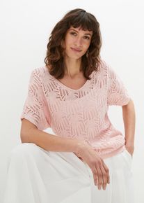 Pitsineulepusero, väritön, 44/46, bonprix