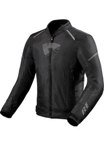 Revit Sprint H2O, tekstil jakke vandt&aelig;t , farve: sort/gr&aring; , st&oslash;rrelse: M