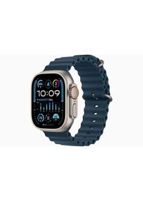 Apple Watch Ultra 2 GPS + Cellular 49mm - Titanium Case with Blue Ocean Band