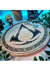 Assassin's Creed Assassin's Creed - Tagliere con logo Valhalla in faggio