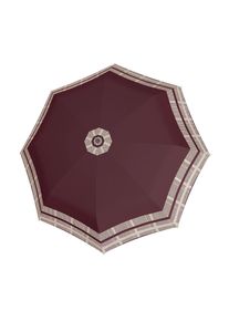 Doppler Heren Paraplu beige / rood One Size