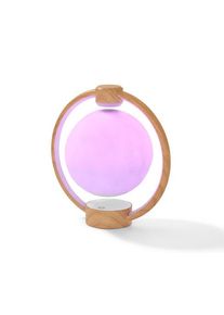 Tchibo - Głośnik LED Bluetooth z unoszącym się w powietrzu księżycem - kolor: beżowy/brązowy