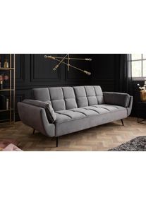 Nyitható kanapé Bailey 213 cm szürke