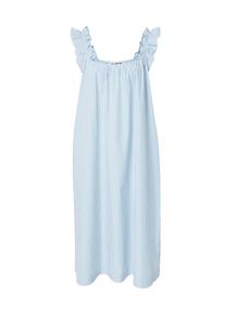 Just Female Dames Jurk lichtblauw / wit 34