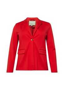 Only Carmakoma Dames Blazers 'GOLDTRASH-PINKOS' rood 42