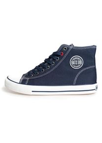 Big Star Dames Sneakers hoog marine / wit 36