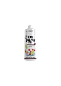 Best Body Nutrition Vital Drink Zerop, 1000 ml Flasche, Preiselbeere Limette