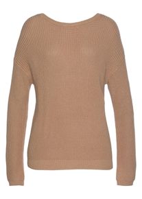 Lascana Kvinnor Tröja camel Storlek XS