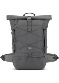 Johnny Urban Heren Rugzak 'Allen XL Travel' donkergrijs One Size