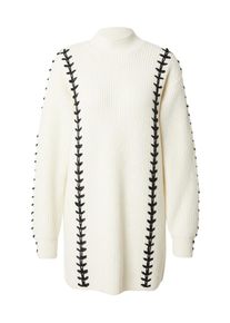 EDITED Dames Gebreide jurk 'Eske' beige XXS