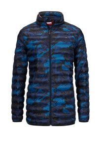 Plus size : Tommy Hilfiger, Quilted jacket with camouflage pattern in a Blue