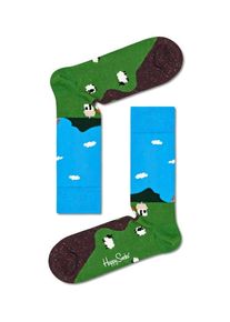 Plus size : Happy Socks, Socks with sheep motif in a Light Blue
