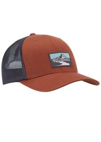 Plus size : Columbia, Baseball cap with mesh and logo patch on the front in a Red