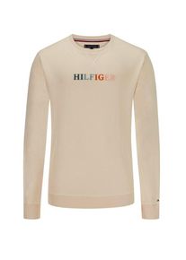 Nadměrná velikost: Tommy Hilfiger, Mikina s velkým vyšitým logem Bílá