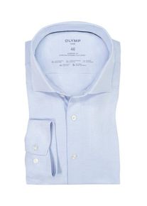 Plus size : OLYMP, Luxor Comfort Fit shirt in a jersey blend in a Light Blue