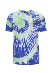 Scotch & Soda Plus size : Scotch & Soda, Cotton T-shirt with batik pattern in a Blue