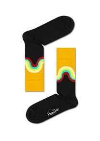 Plus size : Happy Socks, Socks with wave motif in a Black