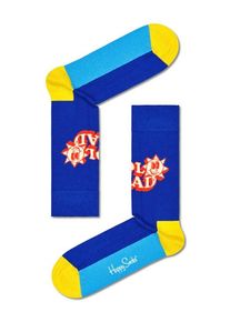 Plus size : Happy Socks, Socks with lettering in a Navy Blue
