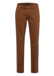 Eurex By Brax plussize: Nadměrn&aacute; velikost: Eurex, Spodnie flat front bez bawełny z elastyczną domieszką Brązowy