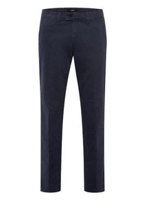 Eurex By Brax plussize: Nadměrn&aacute; velikost: Eurex, Spodnie flat front bez bawełny z elastyczną domieszką Granatowy