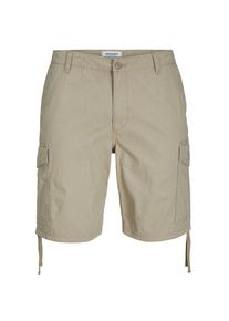 Jack & Jones Nadměrn&aacute; velikost: Jack & Jones, Cargo bermudy B&eacute;žov&aacute;