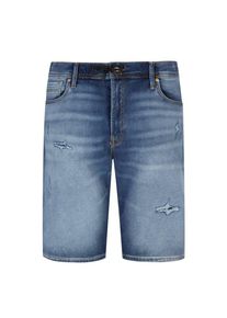 Jack & Jones Nadměrn&aacute; velikost: Jack & Jones, Denimov&eacute; bermudy ze strečov&eacute;ho materi&aacute;lu Modr&aacute;