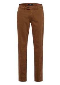 Eurex By Brax plussize: Nadměrn&aacute; velikost: Eurex, Spodnie flat front bez bawełny z elastyczną domieszką Brązowy