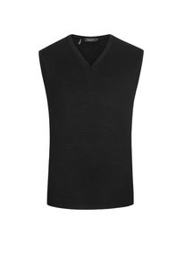 Nadměrn&aacute; velikost: Maerz, Vesta z merino vlny Čern&aacute;