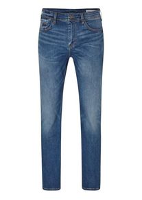 s.Oliver plussize: Nadměrná velikost: s. Oliver, Jeansy 5 pocket, washed look, wersja bardzo długa Niebieski